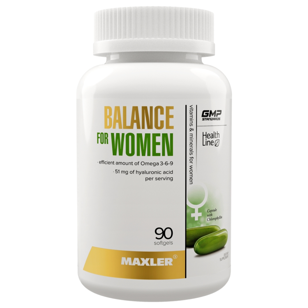 Витамины Maxler Balance for Women 90 softgels