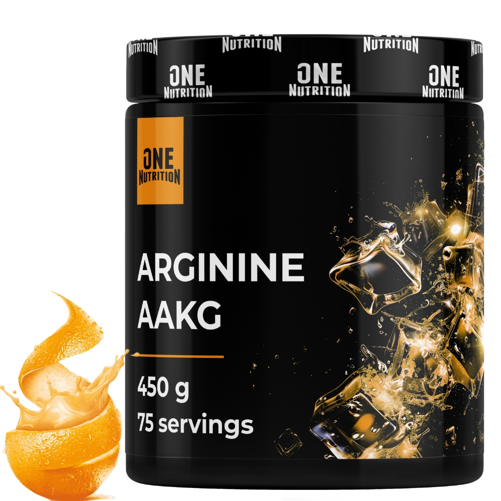 Аминокислотный комплекс ONE NUTRITION Аргинин AAKG 450 g Апельсин