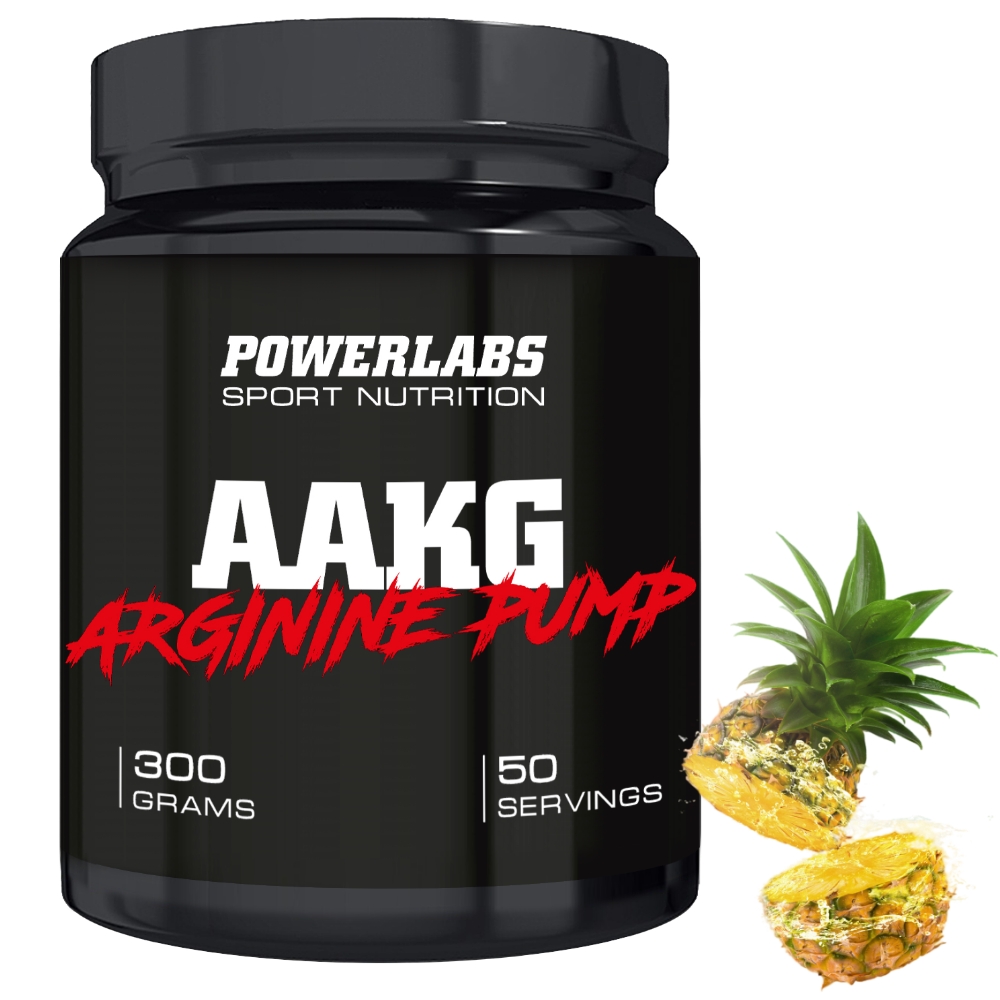Аминокислотный комплекс PowerLabs Аргинин AAKG 300 g Ананас